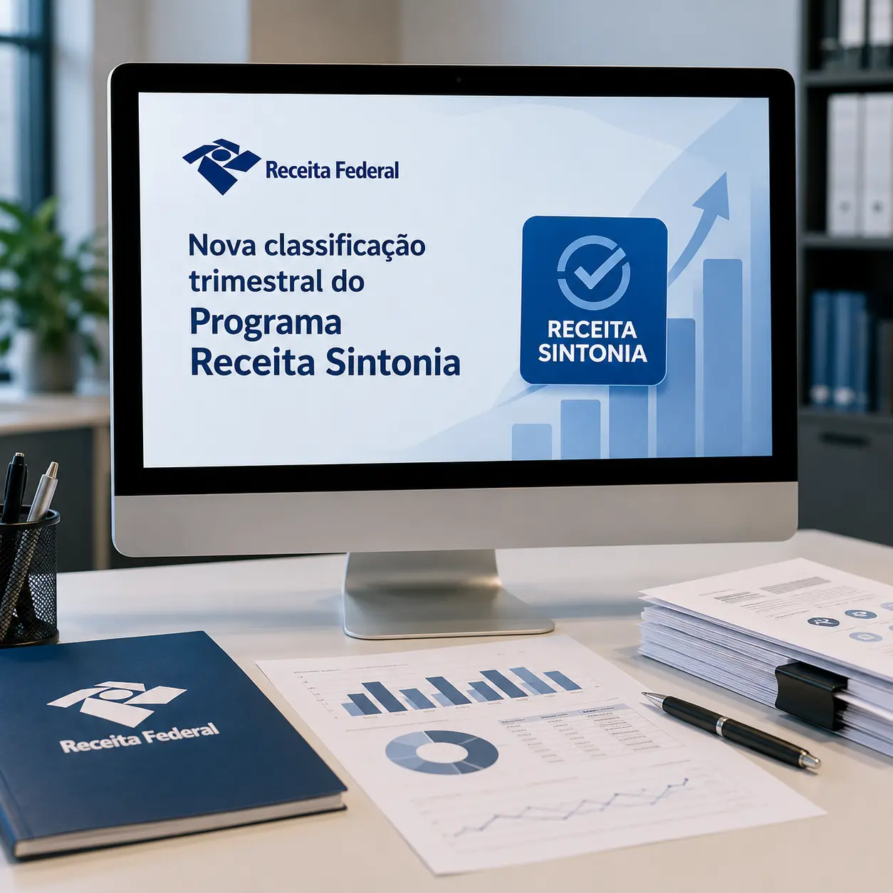 Receita Federal divulga nova classificação trimestral do Programa Receita Sintonia