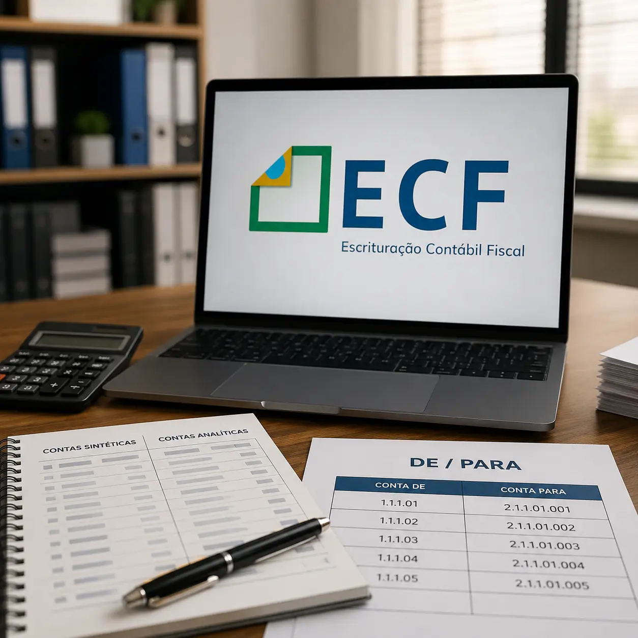 Contas sintéticas ou analíticas: como fazer o ‘De/Para’ na ECF