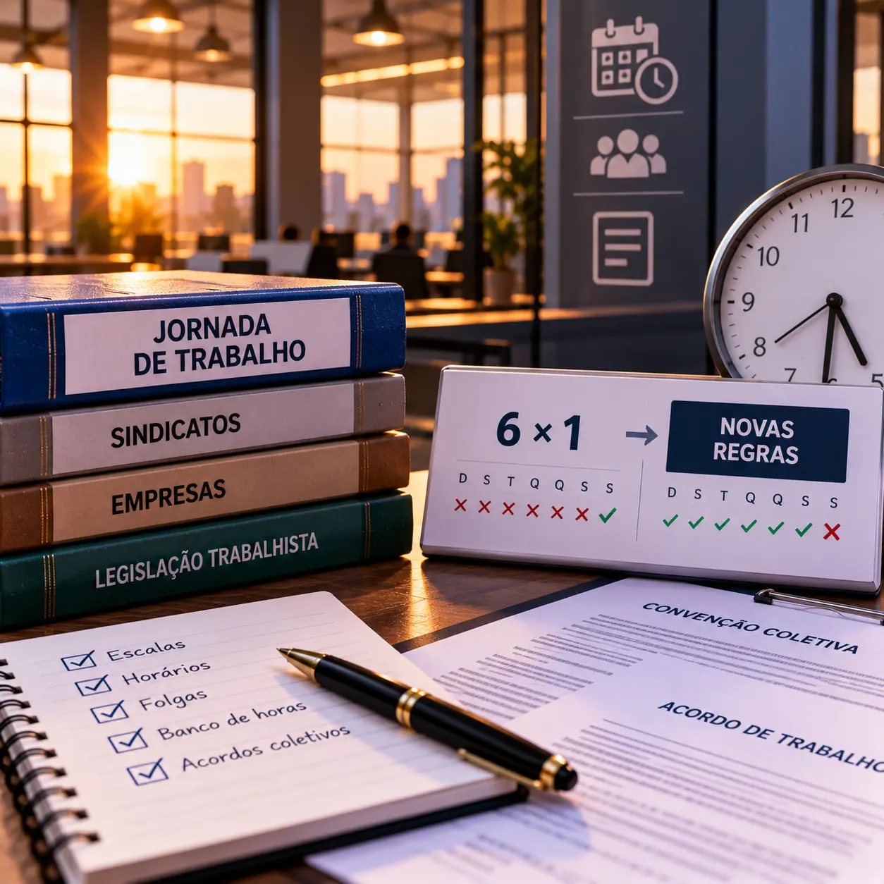 Fenacon orienta sindicatos e empresas sobre mudanças na jornada de trabalho após fim da escala 6×1