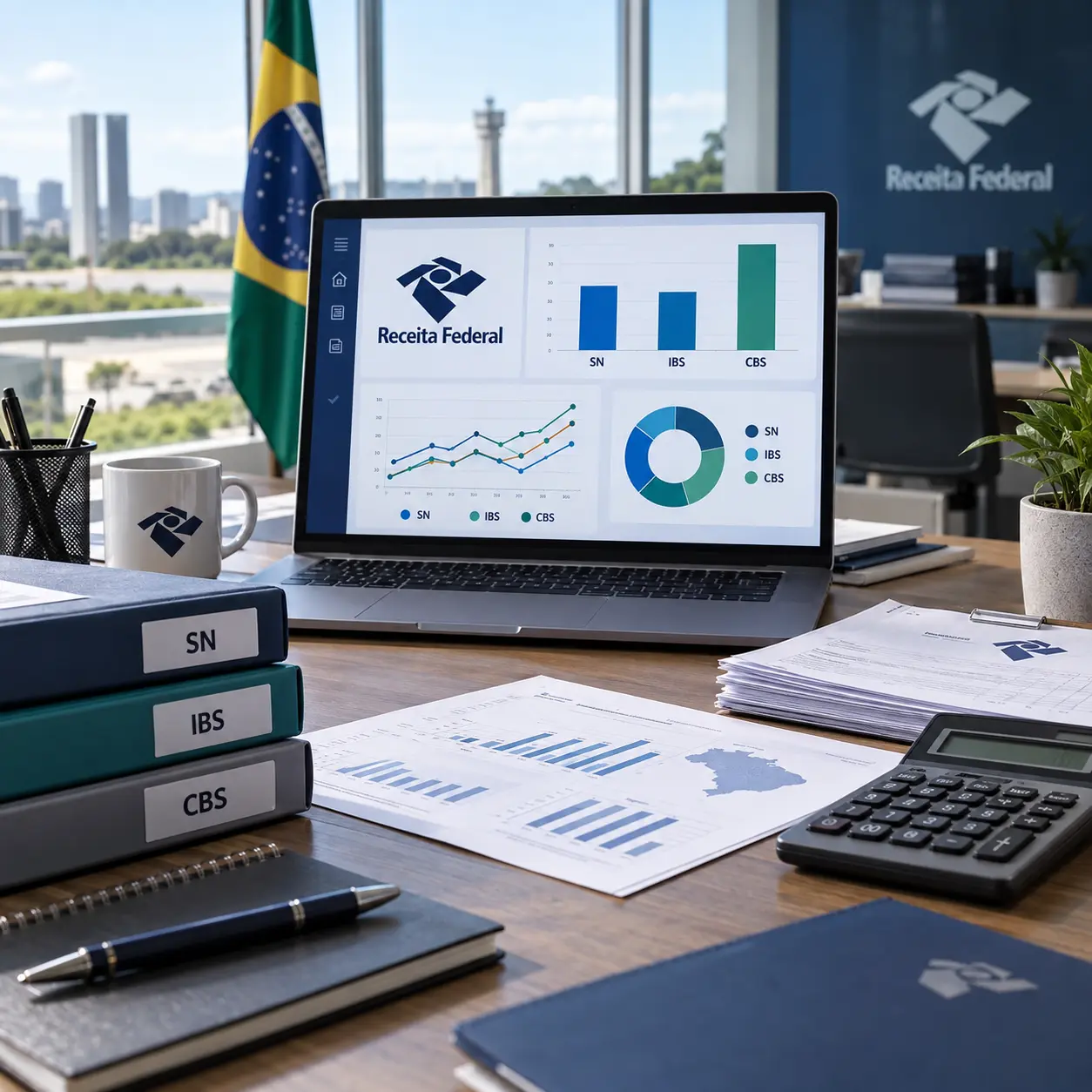Receita Federal divulga balanço de solicitações de opção pelo Simples Nacional e pelo regime regular do IBS e da CBS