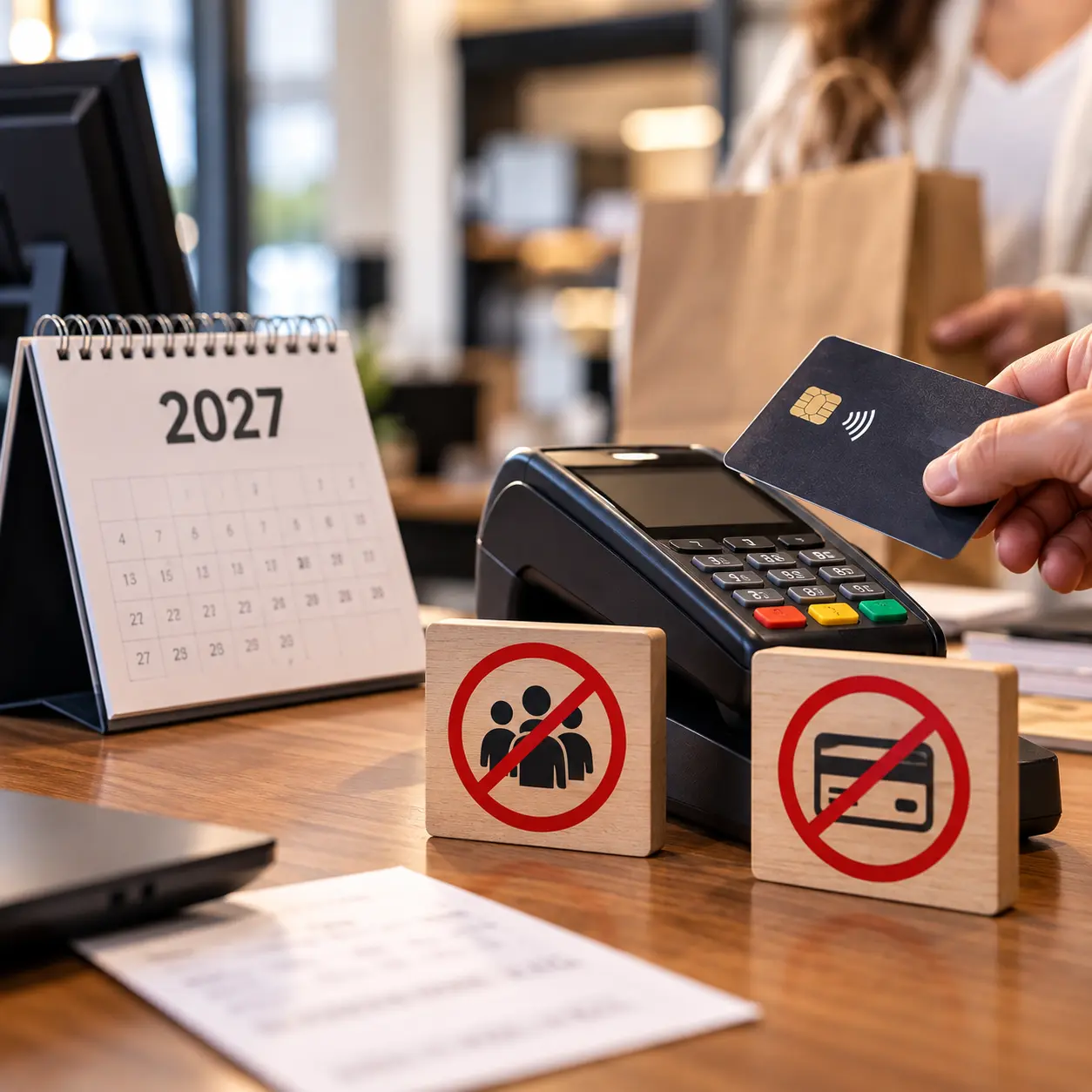 Split payment começa em 2027 sem vendas a pessoas físicas e pagamentos com cartão