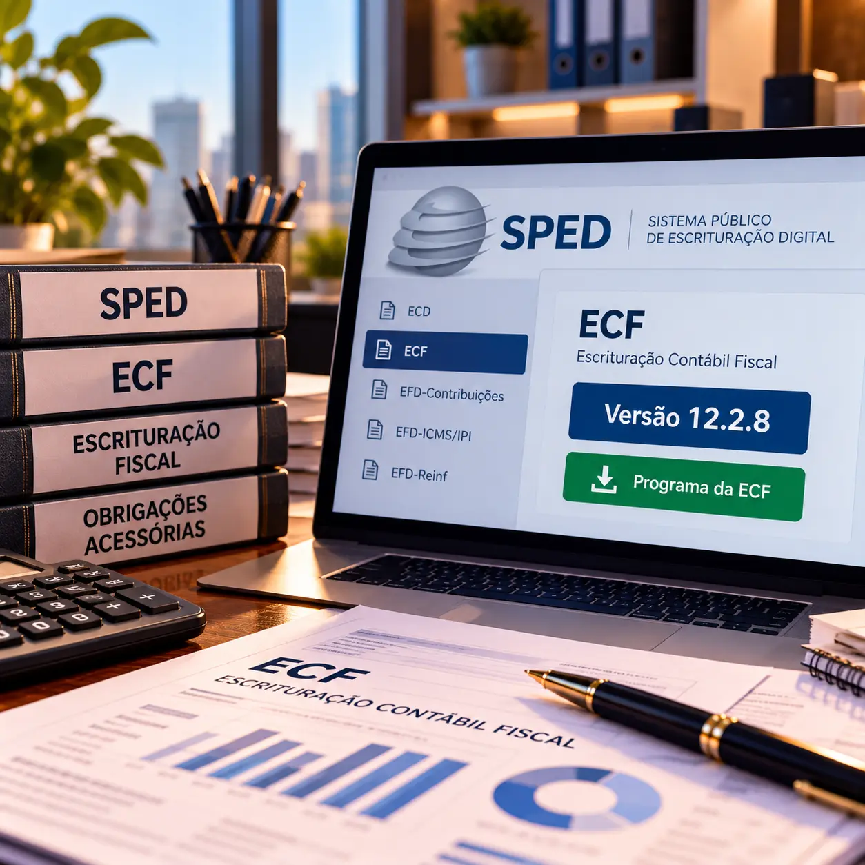SPED: Publicada versão 12.2.8 do Programa da ECF