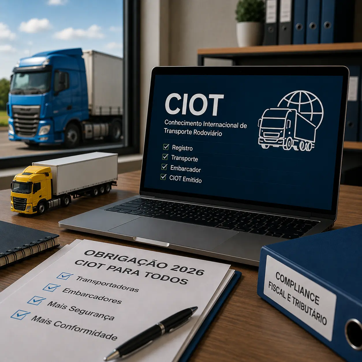CIOT para Todos: a nova obrigação que pegou transportadoras e embarcadores de surpresa em 2026