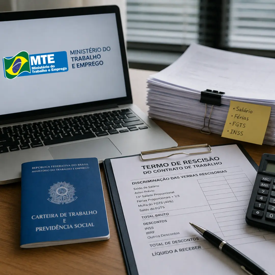 Crédito do Trabalhador: MTE divulga novas orientações para descontos em rescisões