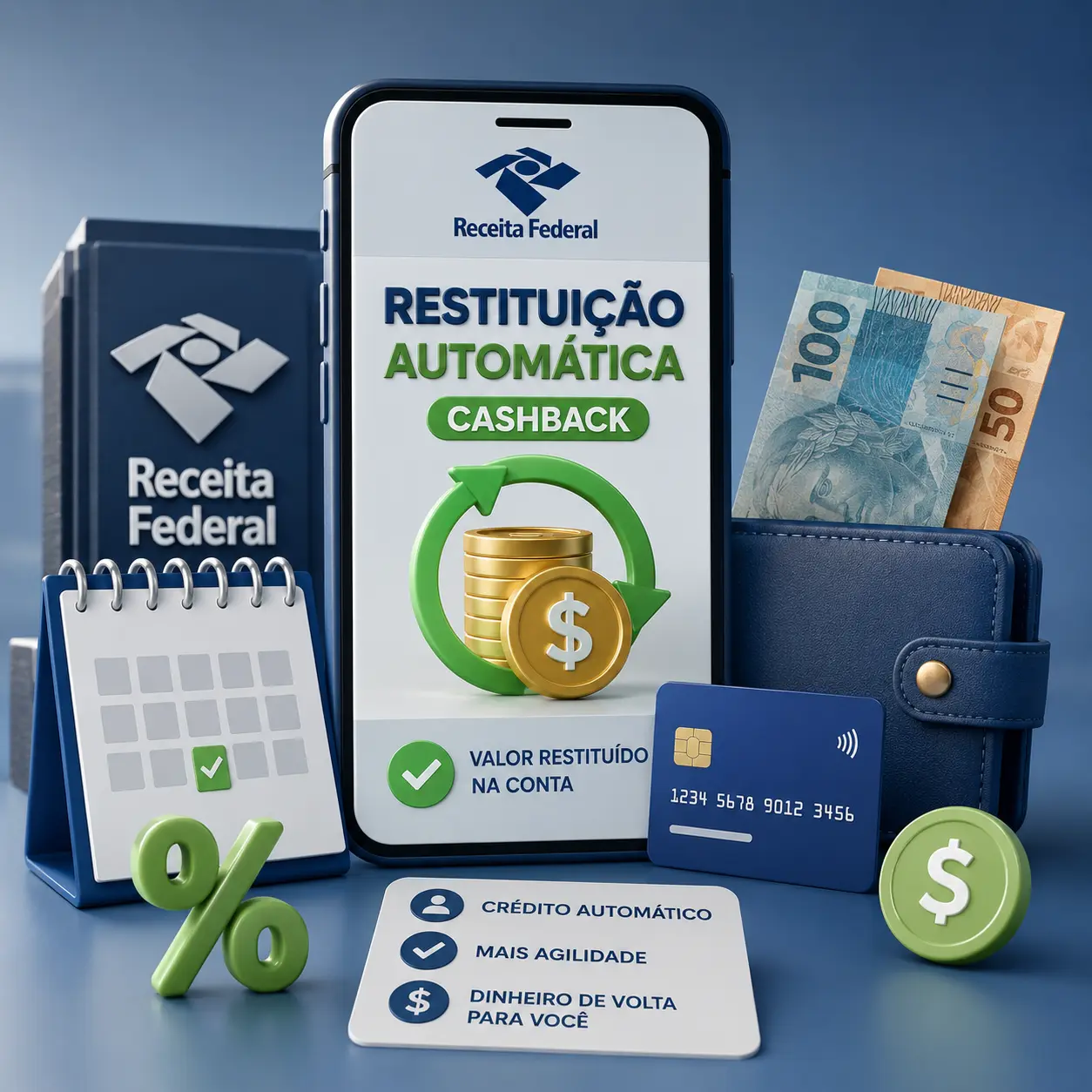 Receita Federal - Informações sobre a restituição automática (cashback)